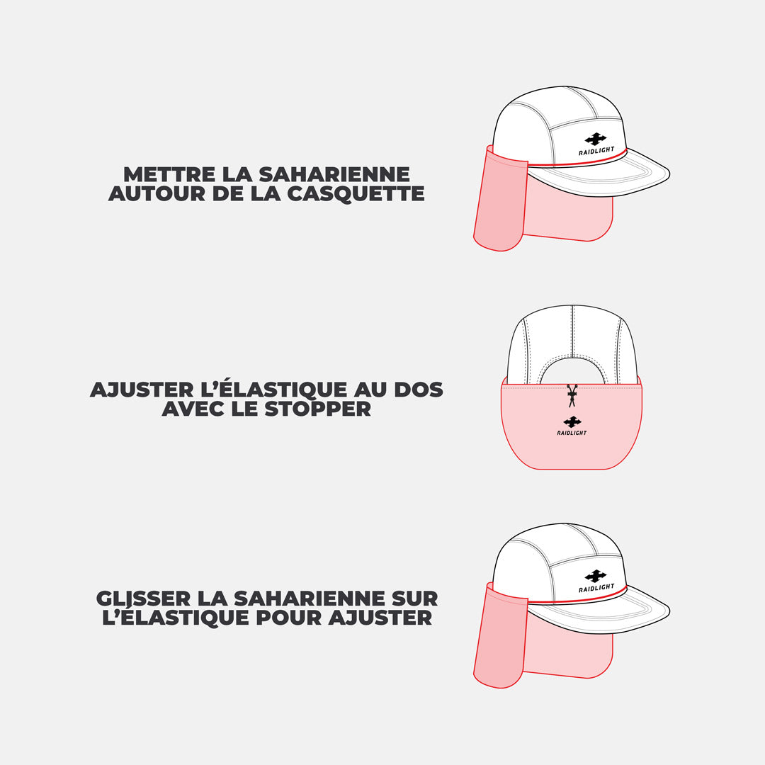 SAHARIENNE AMOVIBLE