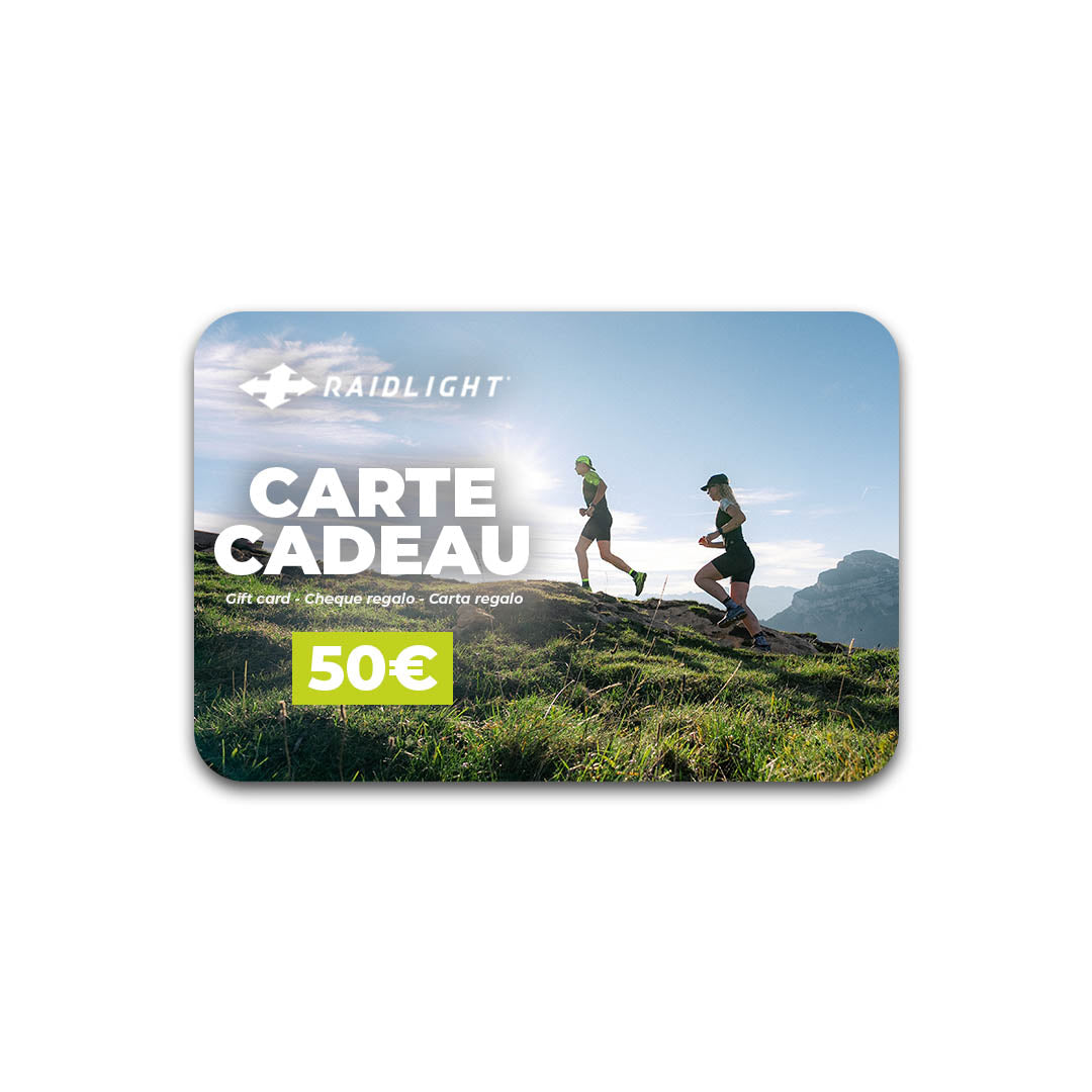 E-Cartes Cadeaux Raidlight