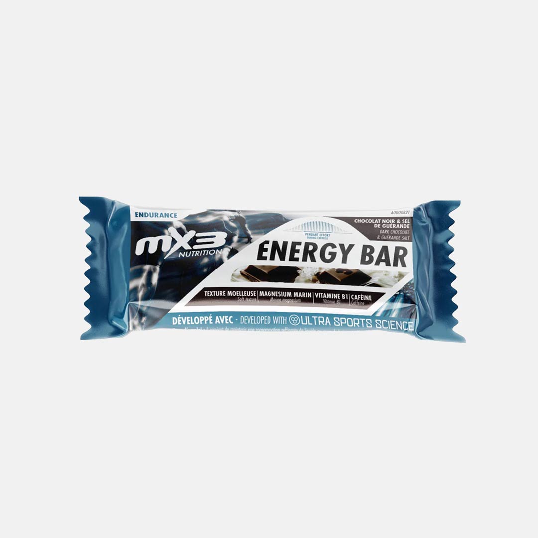 BARRE ENERGETIQUE CHOCOLAT NOIR SEL DE GUERANDE