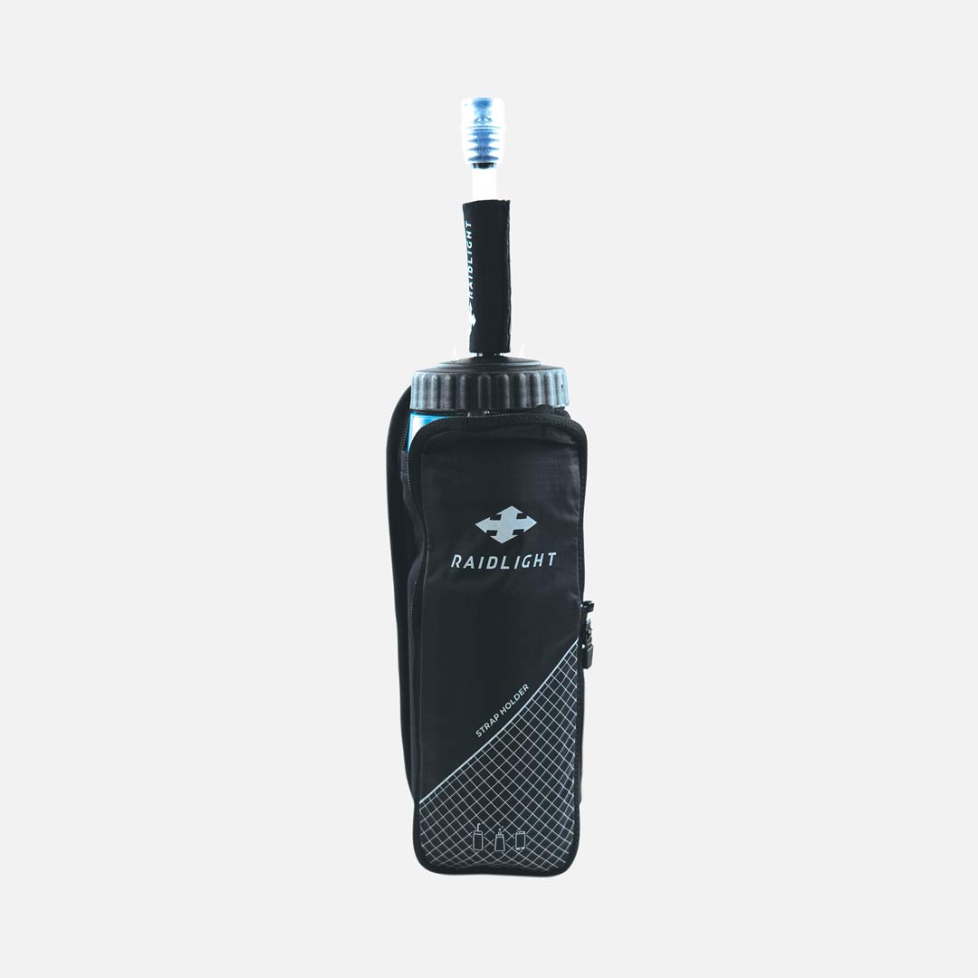 RAIDLIGHT Porta Tanica Strap Holder – Supporto Regolabile Per Borraccia Da Trail Running, Compatibile Con Zaini E Borse, Capacità 350-800 Ml