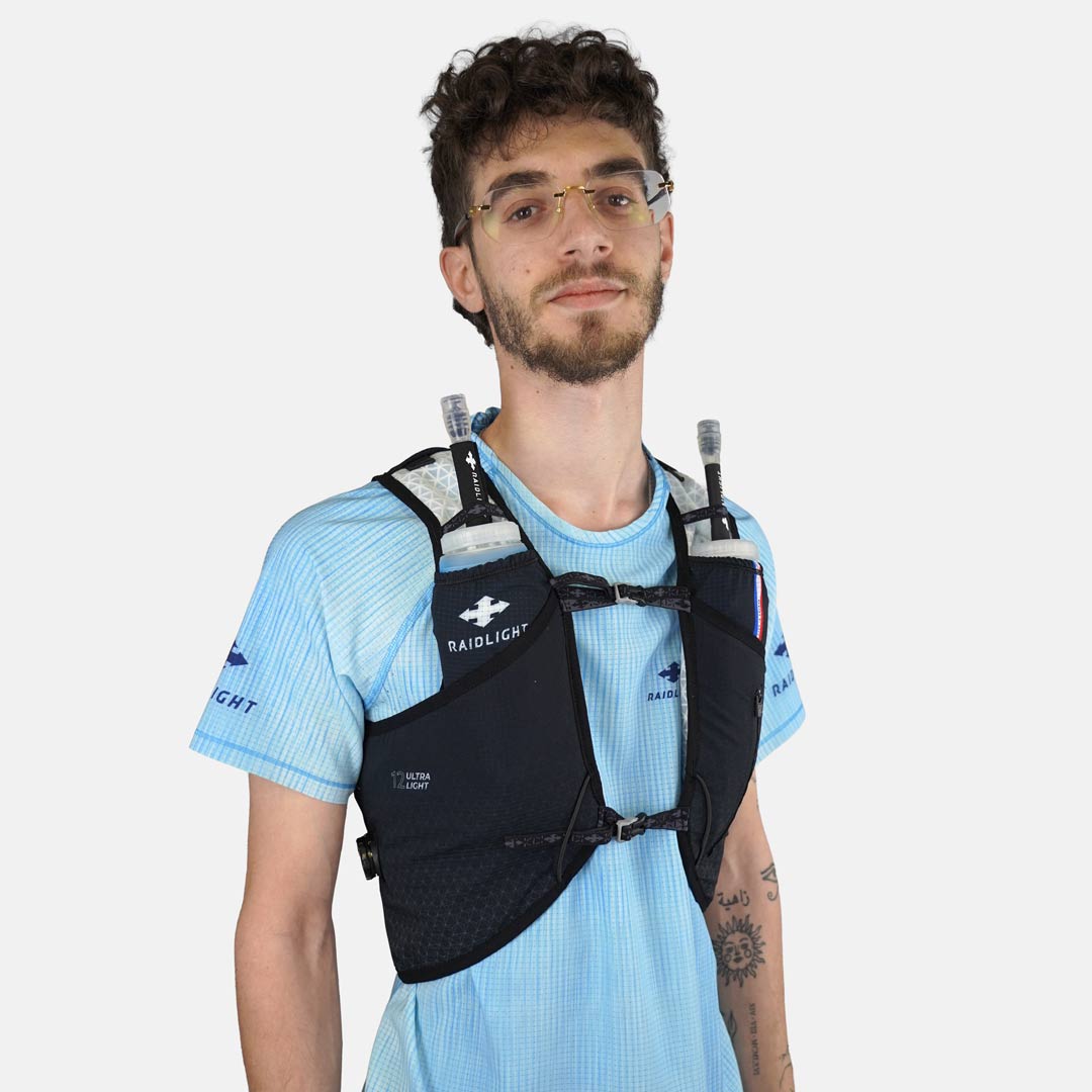 12L ULTRALIGHT Trail Pack - Trail Hydration Vest Made in France