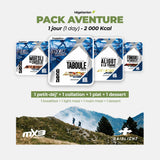 Pack 24 horas aventura vegetariano 2 000 Kcal - MX3