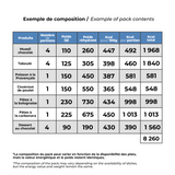 Pack 4 jours désert 8 000 Kcal - MX3