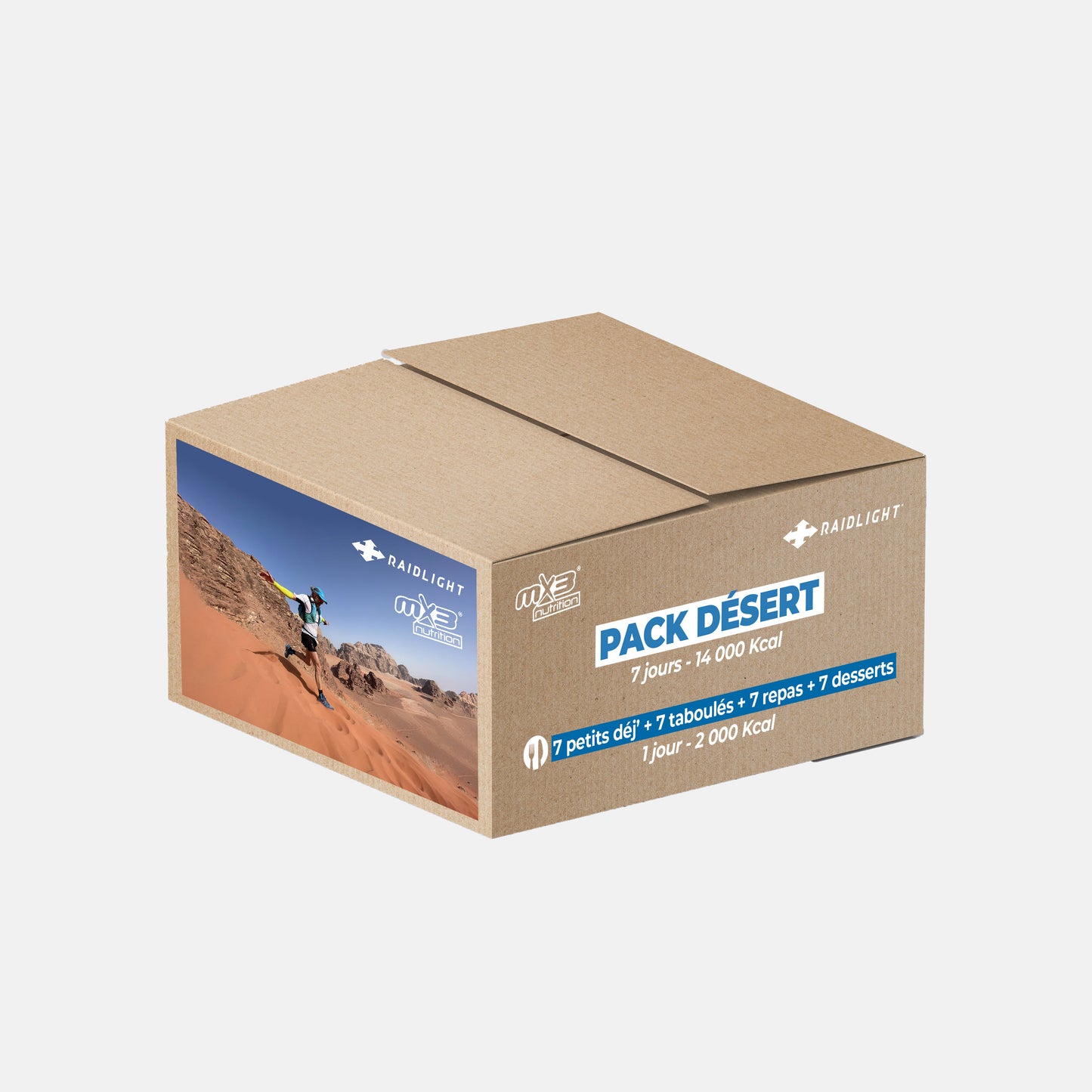 Kit 7 giorni nel deserto 14 000 Kcal - MX3