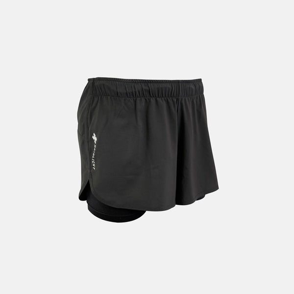 Raidlight Women's R-Light 2in1 Short, trail running shorts, Ultra